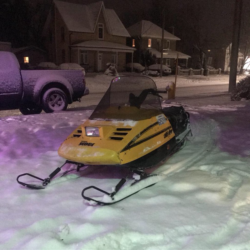 Illustration for article titled Dose Oppo Snowmobile?